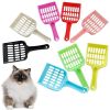 Cat Litter Scoop Pooper Scoopers Pets Litter Sand Shovel Pet Shit Artifact Dogs Shovel Pet Cleanning Tool - Orange