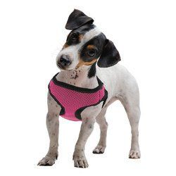 Large Pink Soft'n'Safe Dog Harness - AHRN-204