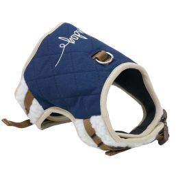 Touchdog Tough-Boutique Adjustable Fashion Dog Harness And Leash - Medium