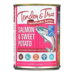 Tender & True - Dog Food Salmon&swt Pot - Case of 12 - 13.2 OZ - 2349827