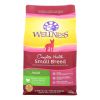 Wellness Pet Products Dog Food - Turkey and Oatmeal Recipe - Case of 6 - 4 lb. - 1002666