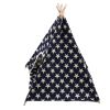 Canvas and Pine Foldable Indoor and Outdoor Pet Tent Washable Dog Bed Play House - Pet Tent