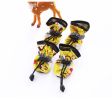 Wholesale pet dog shoes waterproof chihuahua non-slip boots - Plus velvet blue - 5