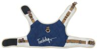Touchdog Tough-Boutique Adjustable Fashion Dog Harness And Leash - Large