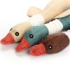 pet squeaky teething toy - brown