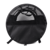 Pet Tube,pet Travel Bag,portable Kennel Pad,pets Foldable Tent Accessory Secure Durable& Washable - black