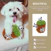 4-Pack Pet Interactive Plush Play Toys - Orange