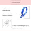New Cute Bell Collar For Cats Dog Collar Teddy Bomei Dog Cartoon Funny Footprint Collars Leads Cat Accessories Animal Goods - purple - 1 Piece