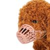 Pet Dog Adjustable Mask Bark Bite Mesh Mouth Muzzles for Small Medium Large Dogs Anti Stop Chewing Pets Dogs Accessories - as the picture - 5
