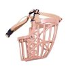 Pet Dog Adjustable Mask Bark Bite Mesh Mouth Muzzles for Small Medium Large Dogs Anti Stop Chewing Pets Dogs Accessories - as the picture - 5