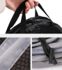Pet Tube,pet Travel Bag,portable Kennel Pad,pets Foldable Tent Accessory Secure Durable& Washable - black