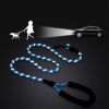 150/200/300cm Strong Dog Leash Pet Leashes Reflective Leash For Small Medium Large Dog Leash Drag Pull Tow Golden Retriever - Red - 1.0cm 150cm