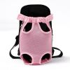 Mesh Pet Dog Carrier Backpack Breathable Camouflage Outdoor Travel Products Bags For Small Dog Cat Chihuahua Mesh Backpack - pink - 28cm*18cm