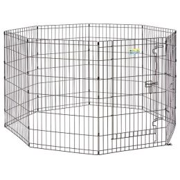 MidWest Contour Wire Exercise Pen with Door for Dogs and Pets (Size: 36" tall - 1 count)