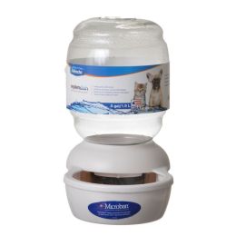 Petmate Replendish Waterer - Pearl Silver Gray (Size: .5 Gallons)