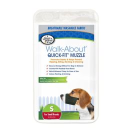 Four Paws Quick Fit Muzzle (Size: Size 2 - Fits 5.5" Snout)