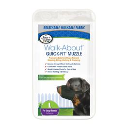 Four Paws Quick Fit Muzzle (Size: Size 4 - Fits 8" Snout)