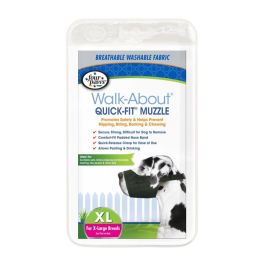 Four Paws Quick Fit Muzzle (Size: Size 5 - Fits 8.25" Snout)