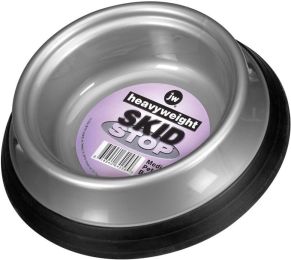 JW Pet Heavyweight Skid Stop Bowl (Size: Medium - 8" Wide x 2" High)