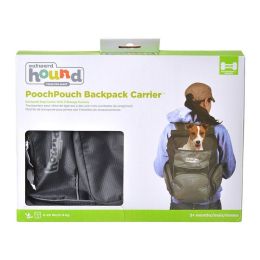 Outward Hound Backpack Carrier - Black & Blue (Size: Small (Dogs up to 15 lbs))
