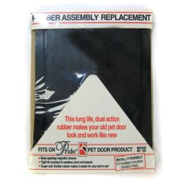 Pride Pet Doors Rubber Assembly Replacement Pet Door Flap (Size: Medium (14.5" Long x 10.5" Wide))