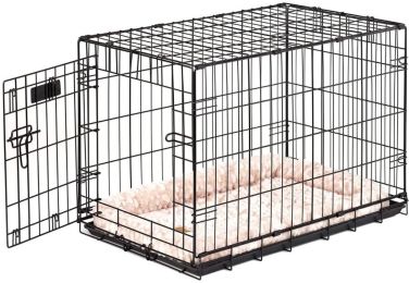 Precision Pet Pro Value by Great Crate - 1 Door Crate - Black (Size: Model 3000 (30"L x 19"W x 21"H) For Dogs up to 40 lbs)
