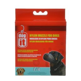 Dog It Nylon Muzzle for Dogs (Size: Large - (7.3" Long))