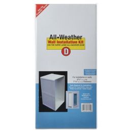 Perfect Pet All Weather Wall Installation Kit (Size: Super Large (15" x 20" Flap Size))